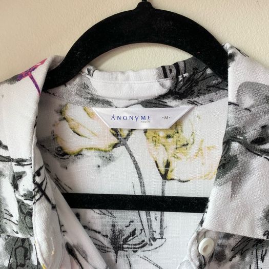 ANONYME Watercolor Floral Blouse