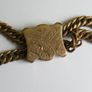 Victorian  Gold Filled Pocket Watch Chain length 13" Image 3