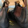 New Brown Mountain Horse Boots Protective Rider Short Riding Yard Steel Toe Cap - Size UK 7.5 Image 3