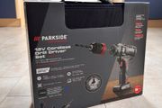Limited Edition Parkside Performance X12V Cordless Brushless Drill Driver 80NM Motor. Parkside Performance X12V Cordless Brushless Circular Skill Saw. Parkside Performance X12V Cordless Brushless Multi Purpose Tool.