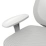 Office chair, Ergonomic swivel desk chair, Height adjustable 55 x 48 x 82,5-94,5 cm Gray Image 3