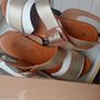 Genuine leather sandals size 38 Image 7