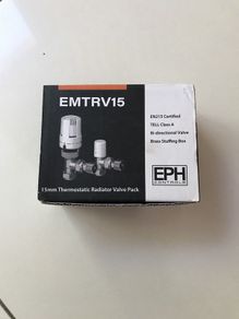 15mm Thermostatic Radiator Valve Pack EMTRV15