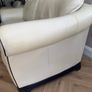 3 seater Italian leather Natuzzi sofa Image 2