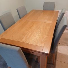 Dining table and
