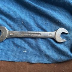 Vintage Rahsol No.5 2202 Metric 20mm X 22mm Open End Spanner Made In Germany.