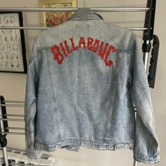 Billabong denim jacket Size 10