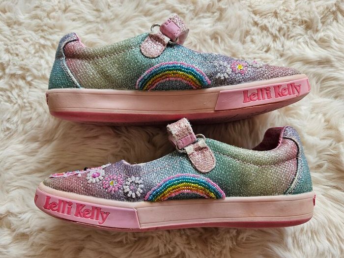 Lelli Kelly Rainbow Unicorn Dolly Shoes EU 33