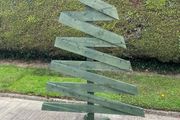 Handmade Christmas Garden decorations