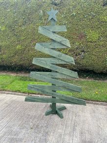 Handmade Christmas Garden decorations