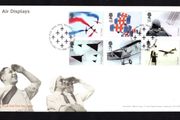 2008 Great Britain Air Displays (RAF Red Arrow) Commemorative Stamps addressed First Day Cover (FDC) with Edinburgh pictorial cancel.