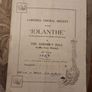 Larkhill Coral Society Glenaan Road, Whitehall, Dublin. X 2 Programs Circa 1957. Image 2