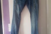 New jeans with zips EU 40 UK 14
