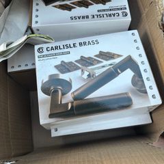 Door handles - brass colour