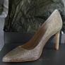 Vince Camuto high hills champagne glitter size UK4 (37EU/7US) brand new! Image 4