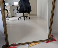 Antique over mantle Mirror