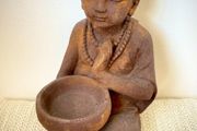Child Monk Statue