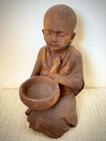 Child Monk Statue