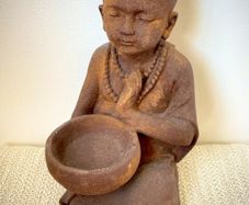 Child Monk Statue