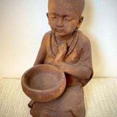 Child Monk Statue