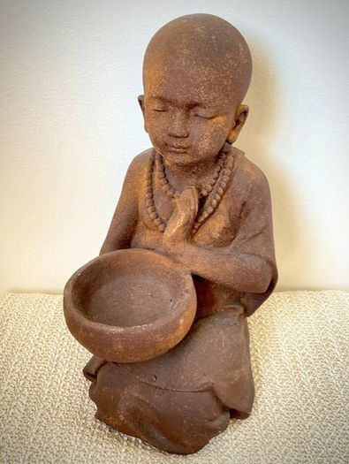 Child Monk Statue