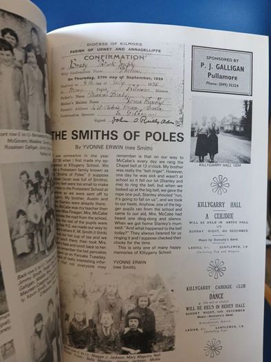 Killygarry School, Cavan local history