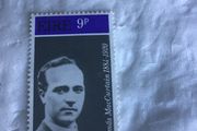 Rare Irish stamp -  Tomas Mac Curtain
