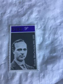Rare Irish stamp -  Tomas Mac Curtain