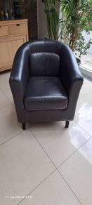 Tub Chair Faux Leather