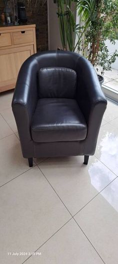 Tub Chair Faux Leather