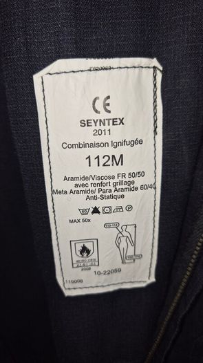SEYNTEX Fire Resistant Aramid Racing / Tactical Coverall Suit
