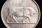 Ireland - 1955 - Shilling - Bull - UNC TONED - KM.14a - [2774]