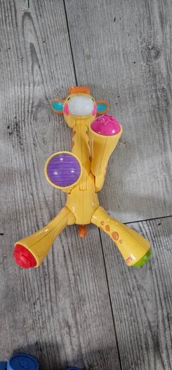 Fisherprice Click Joint Wildife Giraffe Sensory Textured Feet Moving Neck Head