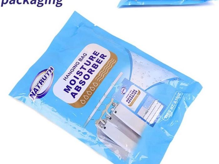 Wardrobe Dehumidifier Hanging Bags,10 PACKS Moisture Absorber Deodorate Moistureproof Desiccant Use for Kitchen Bathroom Wardrobe,Closet Dehumidifier Bags (FREE POSTAGE)
