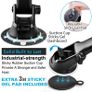 Magnetic Phone Car Mount, APPS2Car Universal Dashboard Windscreen Industrial-Strength Suction Cup Car Phone Mount Holder with Adjustable Telescopic Arm, 6 Strong Magnets for All Cell Phones Image 10