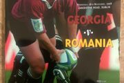 Very Rare 1998 Georgia v Romania - Rugby World Cup Qualifier Programme