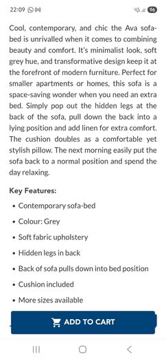 sofa bed