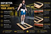 Gym skipping board