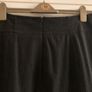 Oasis Black Pin Striped Skirt Image 4