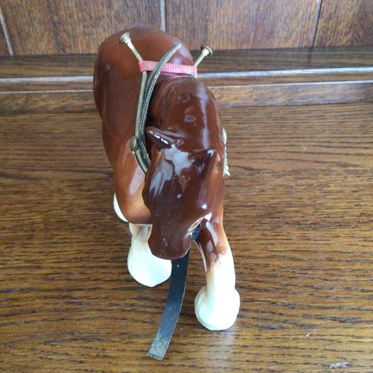 Ceramic Shire horse ornament