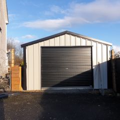 Garden shed garage