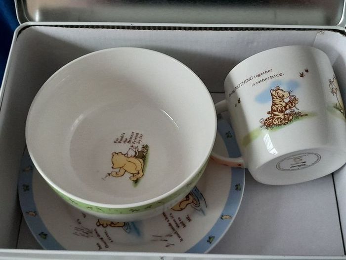 Winning the pooh breakfast set