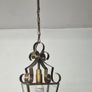Vintage French style brass lantern ceiling light Image 8