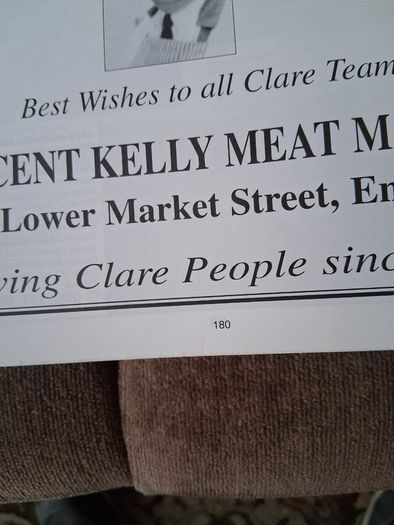 Clare GAA. Ultra Rare Official Clare GAA Annual From 1997. Collect In Dublin Or Receive Via Post.