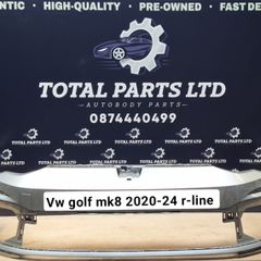 vw golf mk8 2020-24 r-line front bumper