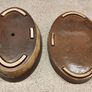 18cm Ceramic Bonsai Pot with Matching Drip Tray Image 3
