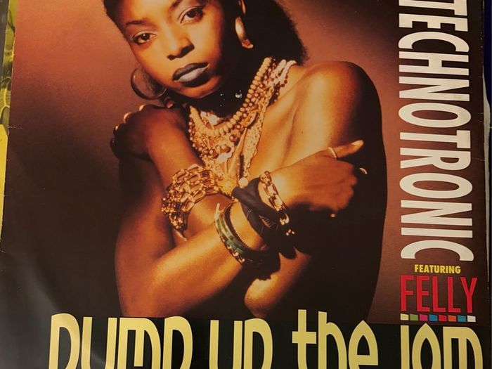 Technotronic ft Felly Pump Up The Jam Original 1989 UK 12 inch SYRT 4