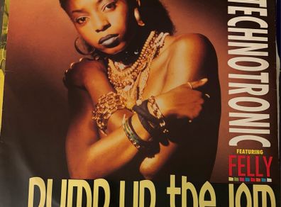 Technotronic ft Felly Pump Up The Jam Original 1989 UK 12 inch SYRT 4