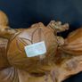 Vintage Maitreya Buddha figure carrying money bag Image 8