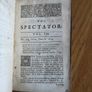 The Spectator Vol 8 very rare from 1737, Dublin Edition. Image 6